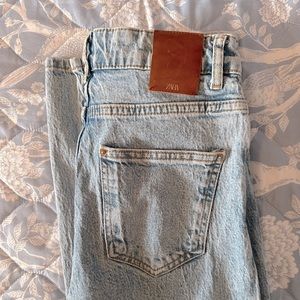 Zara straight leg jeans